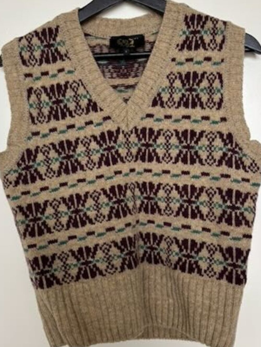 House of Foxy 100% wool vest